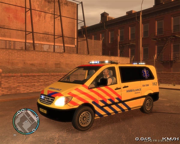 Mercedes vito ambulance